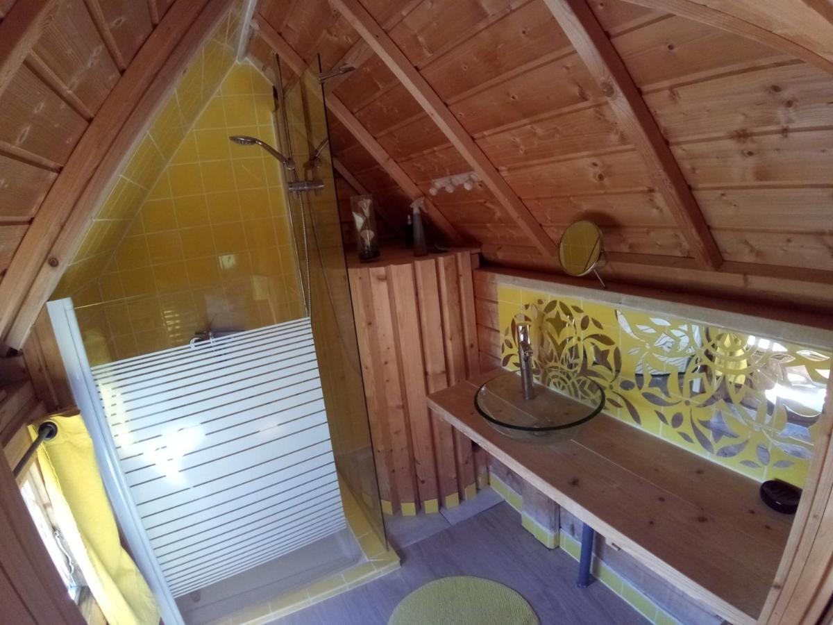 Saint-Aubin-de-Lanquais Village Privatise De Cabanes Insolites D'Ananda Ma المظهر الخارجي الصورة