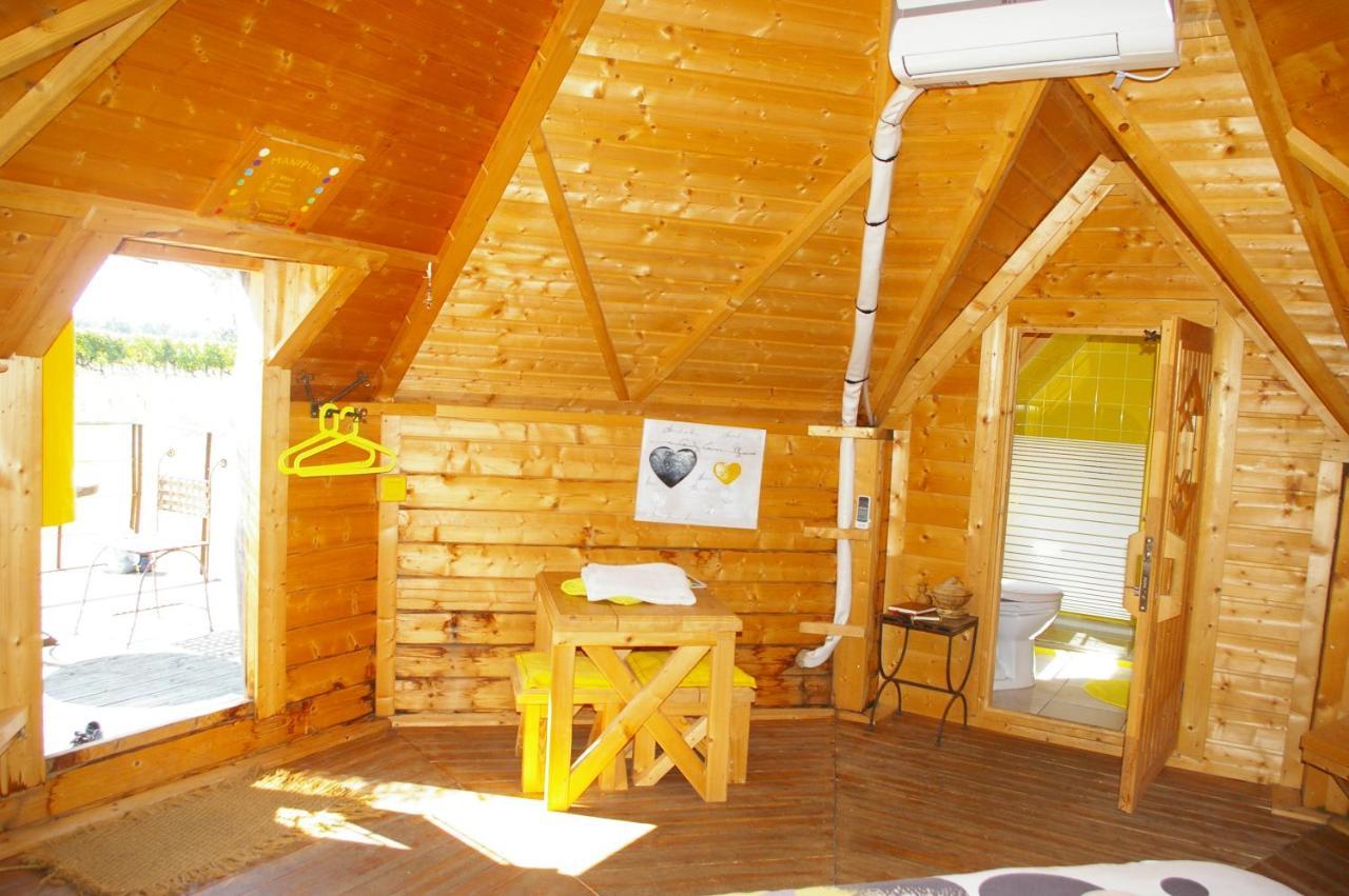 Saint-Aubin-de-Lanquais Village Privatise De Cabanes Insolites D'Ananda Ma المظهر الخارجي الصورة